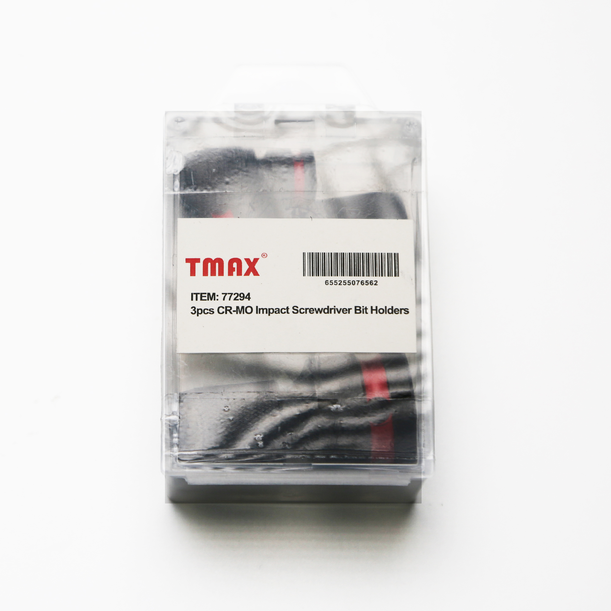 TMAX 1-3pc 1/4"-1/2" Drive to 1/4" CR-MO Impact Hex Socket Adapter