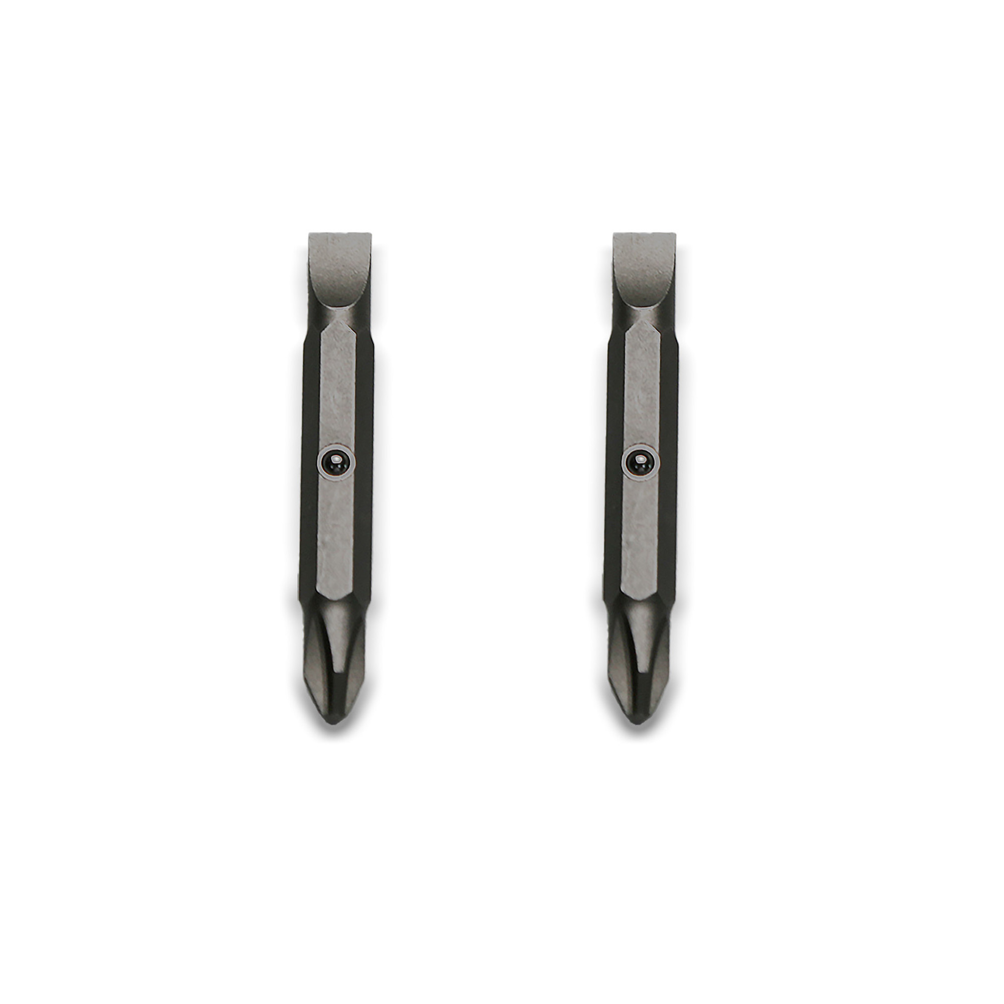 TMAX 2-25pc #2 PH, 1/4" Slotted double end screwdriver bits for 11-in-1&10-in-1