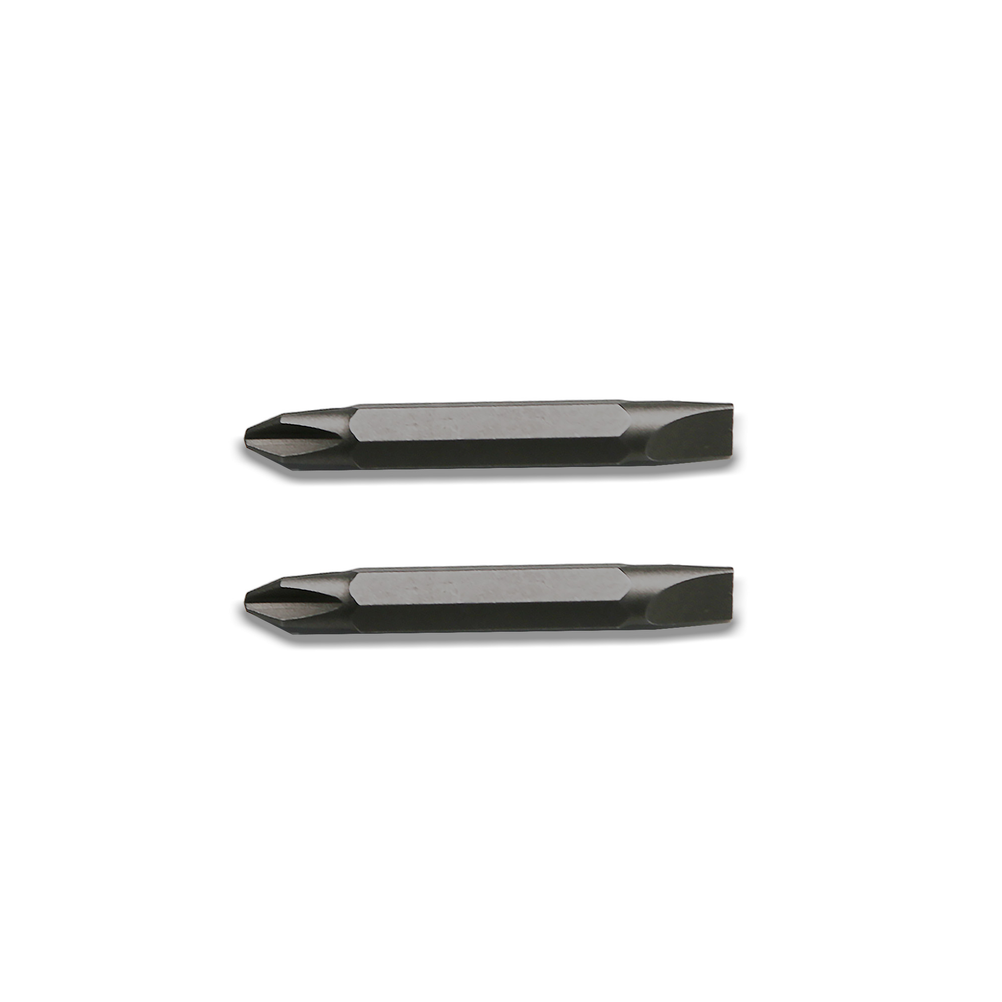 TMAX 2-25pc #2 PH, 1/4" Slotted double end screwdriver bits for 11-in-1&10-in-1